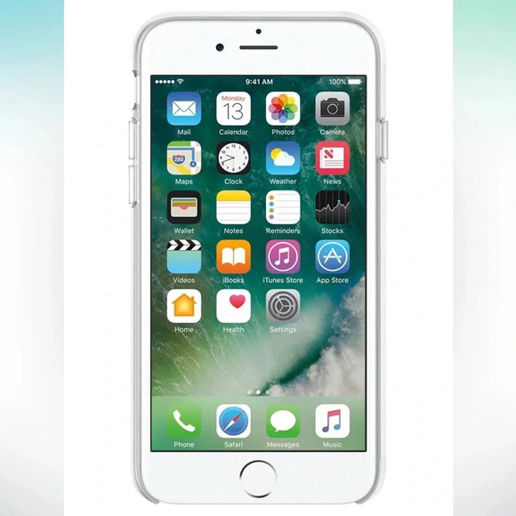 Kate Spade Phone Case for 6-8 Floral -Hollyhock Cream/Blush/Crystal Gems/Clear - Picture 4 of 9